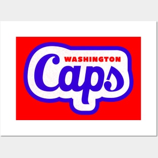 Defunct Washington Caps ABA Basketball 1970 Posters and Art